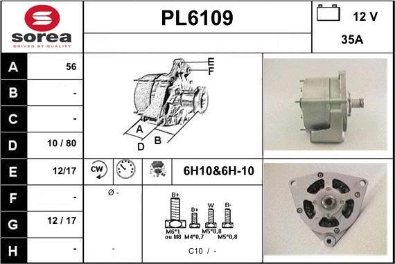 Sera PL6109 - Alternatore autozon.pro