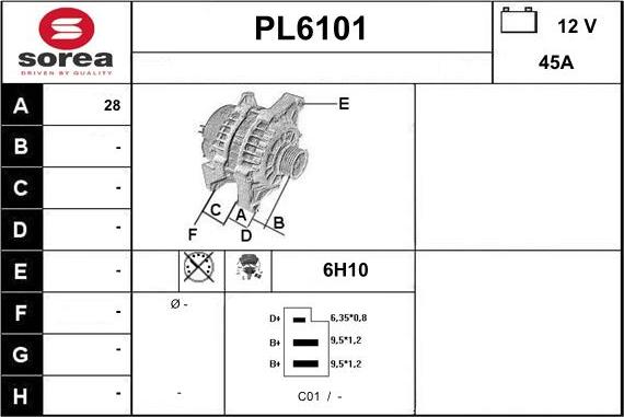 Sera PL6101 - Alternatore autozon.pro