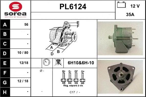 Sera PL6124 - Alternatore autozon.pro