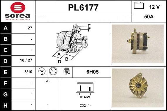 Sera PL6177 - Alternatore autozon.pro