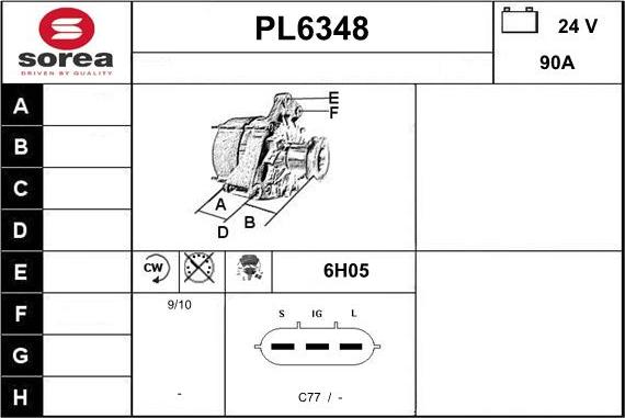 Sera PL6348 - Alternatore autozon.pro