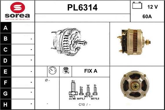 Sera PL6314 - Alternatore autozon.pro