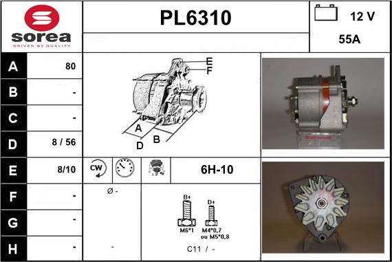 Sera PL6310 - Alternatore autozon.pro