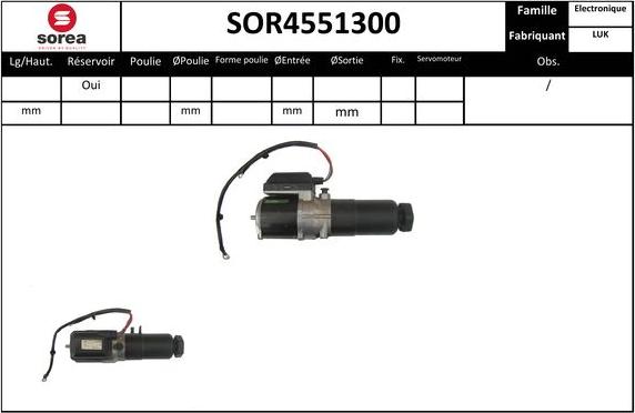 Sera SOR4551300 - Pompa idraulica, Sterzo autozon.pro