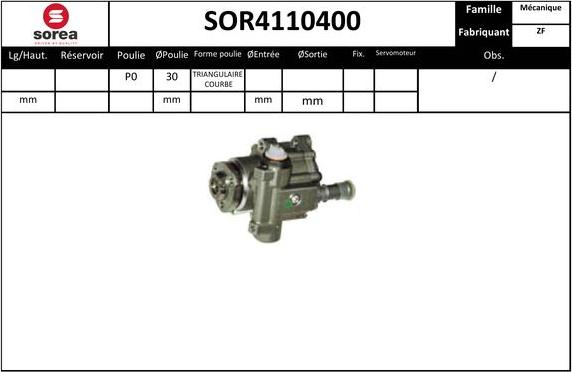 Sera SOR4110400 - Pompa idraulica, Sterzo autozon.pro