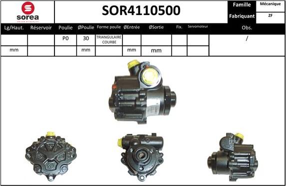 Sera SOR4110500 - Pompa idraulica, Sterzo autozon.pro