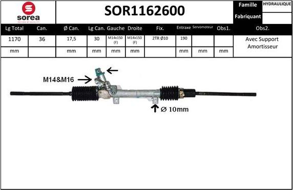 Sera SOR1162600 - Scatola guida autozon.pro