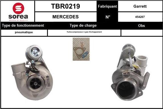 Sera TBR0219 - Turbocompressore, Sovralimentazione autozon.pro