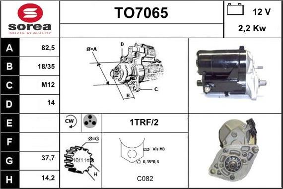 Sera TO7065 - Motorino d'avviamento autozon.pro