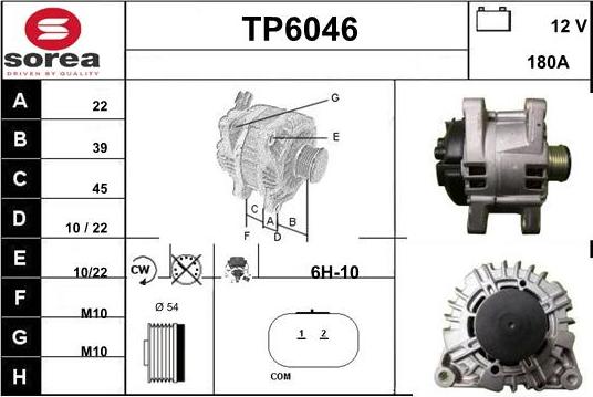 Sera TP6046 - Alternatore autozon.pro