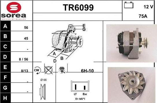 Sera TR6099 - Alternatore autozon.pro