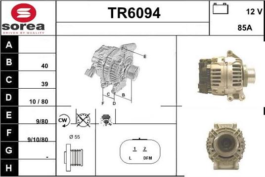 Sera TR6094 - Alternatore autozon.pro