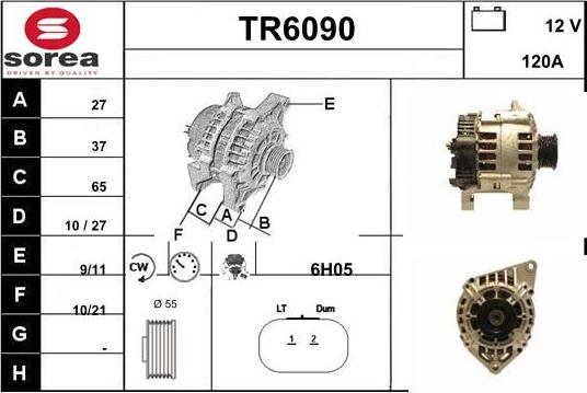 Sera TR6090 - Alternatore autozon.pro