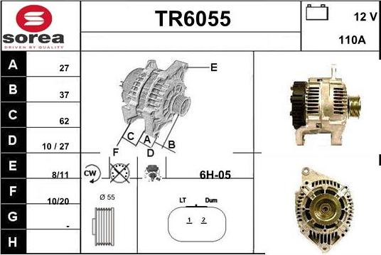 Sera TR6055 - Alternatore autozon.pro