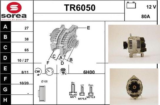 Sera TR6050 - Alternatore autozon.pro