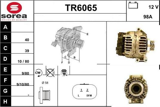 Sera TR6065 - Alternatore autozon.pro