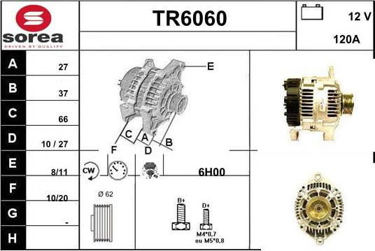 Sera TR6060 - Alternatore autozon.pro