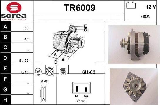 Sera TR6009 - Alternatore autozon.pro