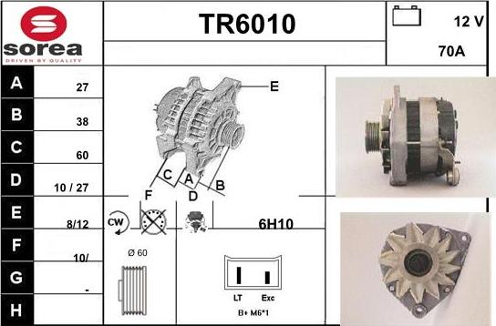 Sera TR6010 - Alternatore autozon.pro