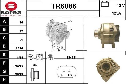 Sera TR6086 - Alternatore autozon.pro