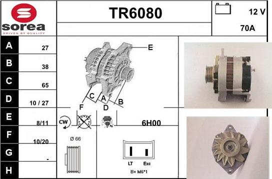 Sera TR6080 - Alternatore autozon.pro