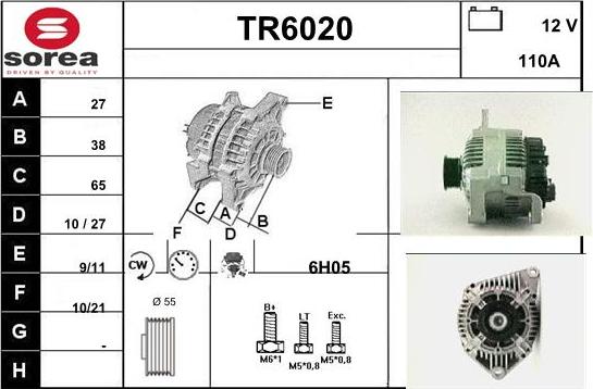 Sera TR6020 - Alternatore autozon.pro