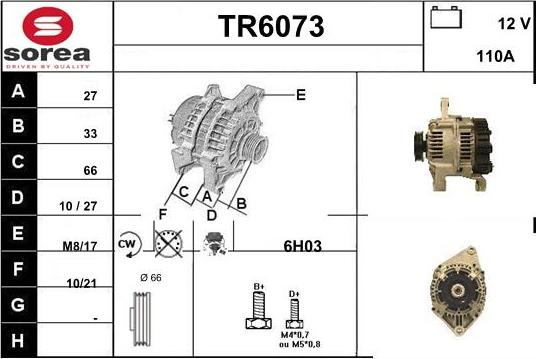 Sera TR6073 - Alternatore autozon.pro