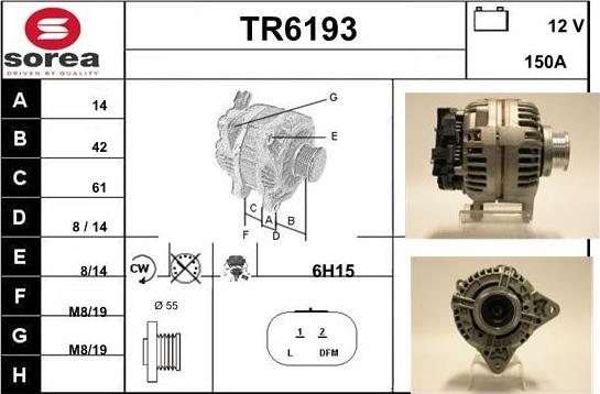 Sera TR6193 - Alternatore autozon.pro