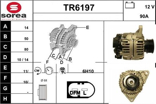 Sera TR6197 - Alternatore autozon.pro