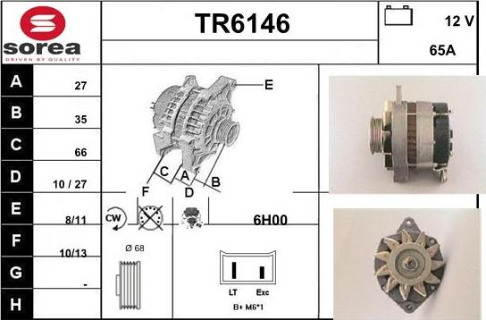 Sera TR6146 - Alternatore autozon.pro