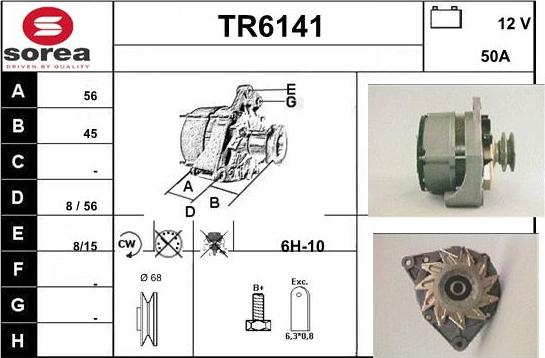 Sera TR6141 - Alternatore autozon.pro