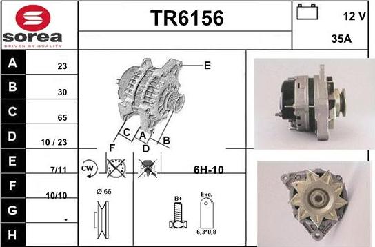 Sera TR6156 - Alternatore autozon.pro