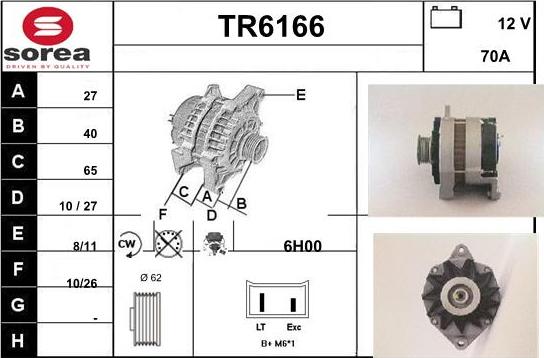 Sera TR6166 - Alternatore autozon.pro