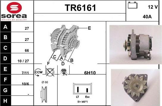 Sera TR6161 - Alternatore autozon.pro