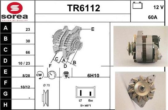 Sera TR6112 - Alternatore autozon.pro