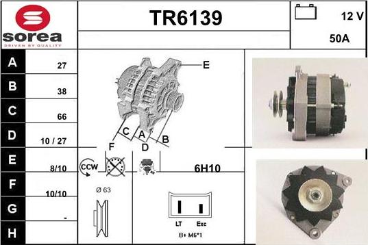 Sera TR6139 - Alternatore autozon.pro