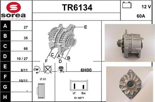 Sera TR6134 - Alternatore autozon.pro