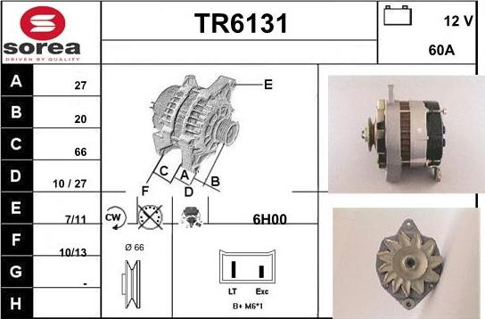 Sera TR6131 - Alternatore autozon.pro