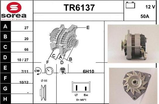 Sera TR6137 - Alternatore autozon.pro