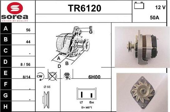 Sera TR6120 - Alternatore autozon.pro