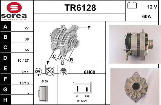 Sera TR6128 - Alternatore autozon.pro