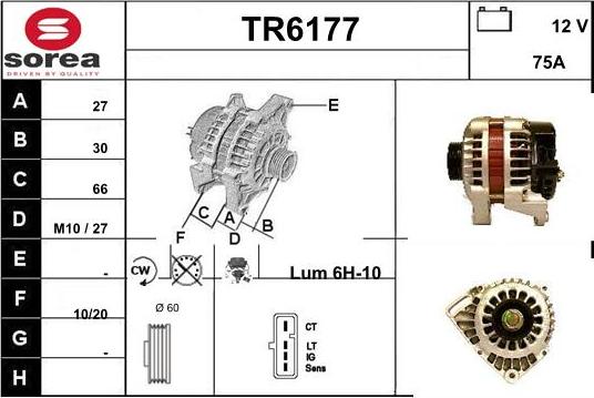 Sera TR6177 - Alternatore autozon.pro