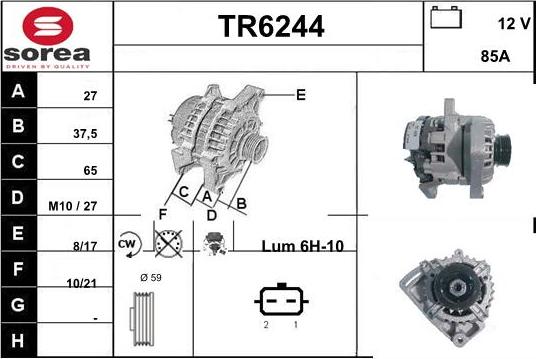 Sera TR6244 - Alternatore autozon.pro