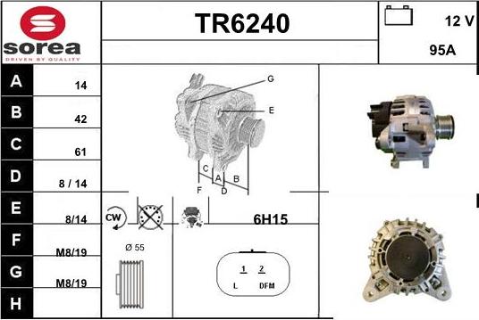 Sera TR6240 - Alternatore autozon.pro