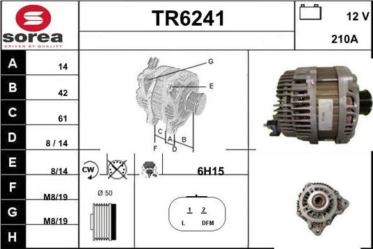 Sera TR6241 - Alternatore autozon.pro