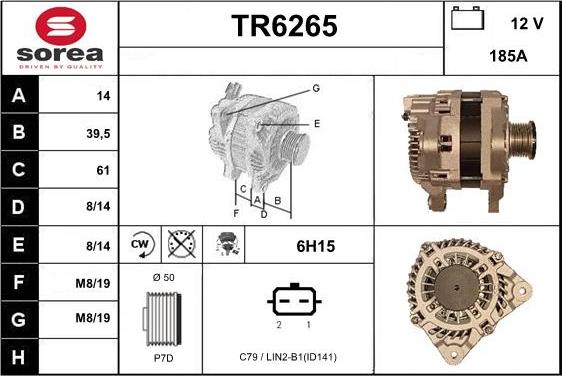 Sera TR6265 - Alternatore autozon.pro