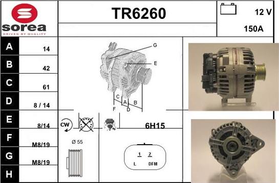 Sera TR6260 - Alternatore autozon.pro