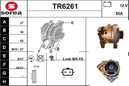 Sera TR6261 - Alternatore autozon.pro