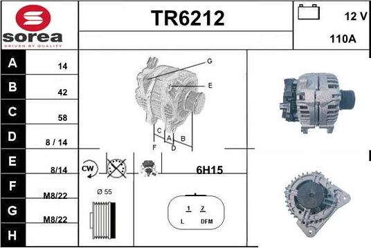 Sera TR6212 - Alternatore autozon.pro