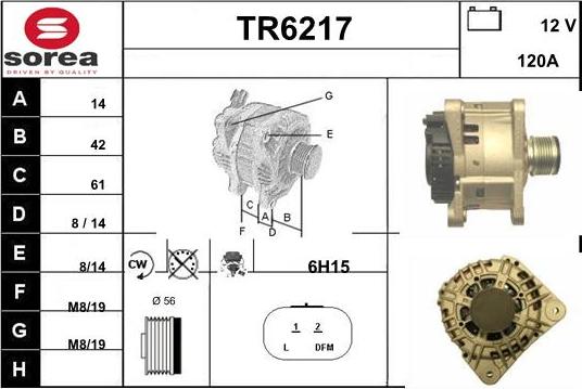 Sera TR6217 - Alternatore autozon.pro